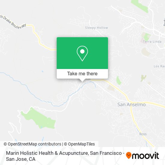 Mapa de Marin Holistic Health & Acupuncture