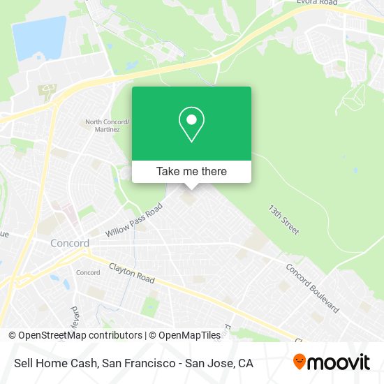 Sell Home Cash map