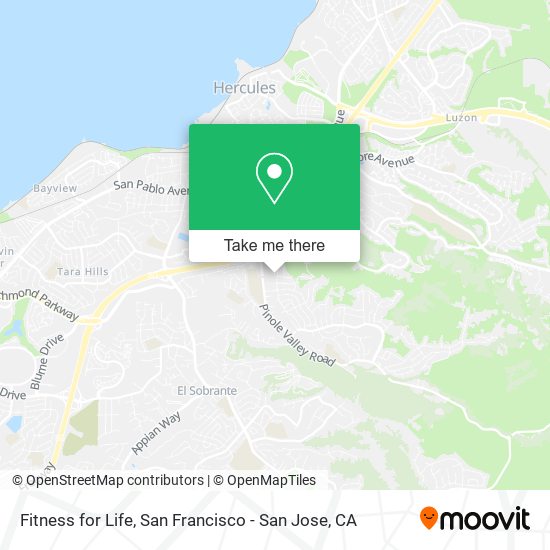 Fitness for Life map