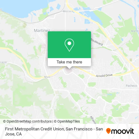 First Metropolitan Credit Union map