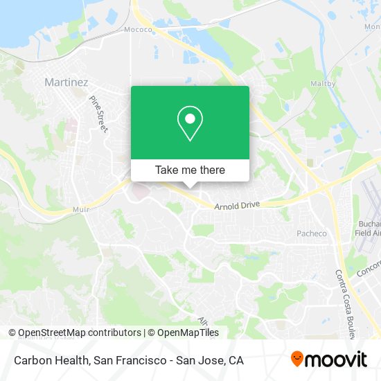 Mapa de Carbon Health