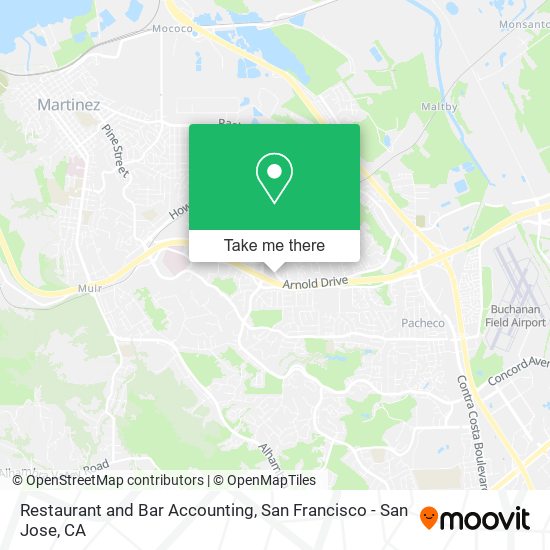 Restaurant and Bar Accounting map