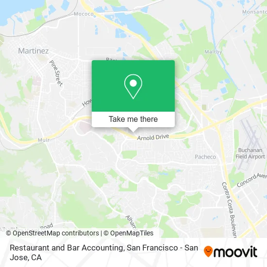 Restaurant and Bar Accounting map