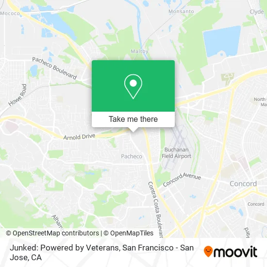 Mapa de Junked: Powered by Veterans