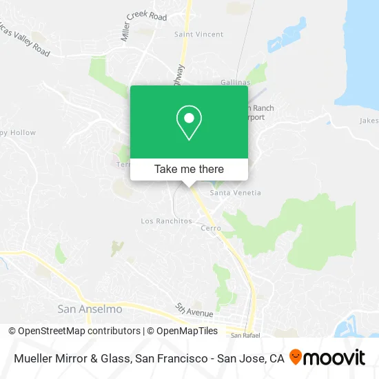 Mapa de Mueller Mirror & Glass