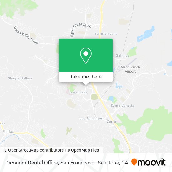 Oconnor Dental Office map