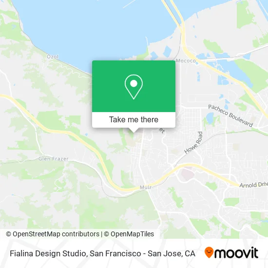 Fialina Design Studio map