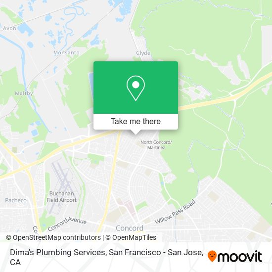 Dima's Plumbing Services map