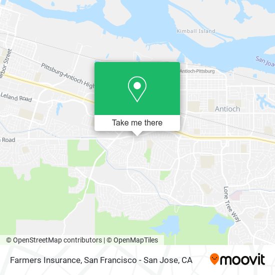 Farmers Insurance map