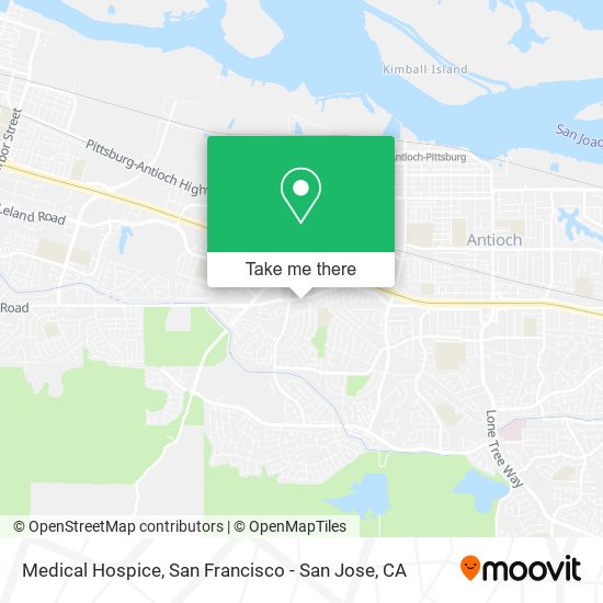 Medical Hospice map