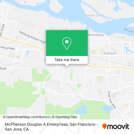 Mapa de McPherson Douglas A Enterprises