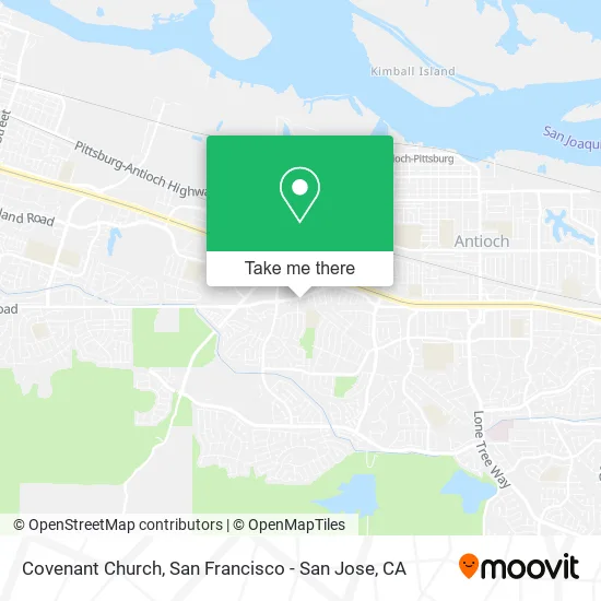 Covenant Church map