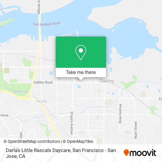 Mapa de Darla's Little Rascals Daycare