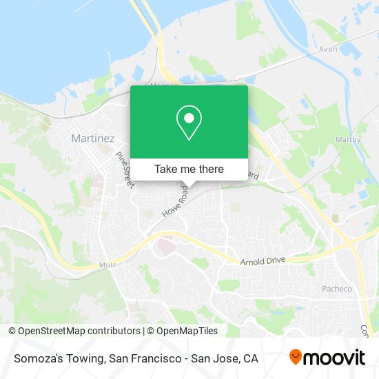 Somoza's Towing map