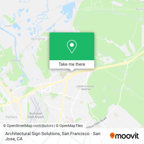Architectural Sign Solutions map
