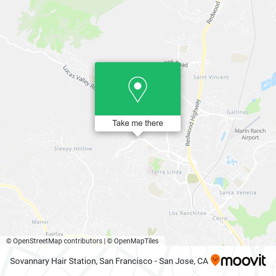 Mapa de Sovannary Hair Station