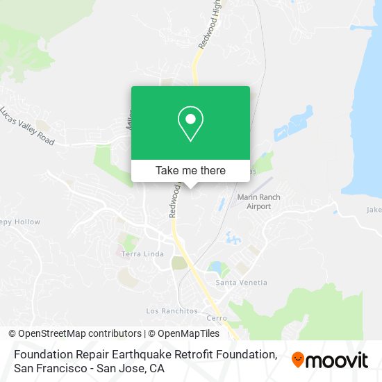 Mapa de Foundation Repair Earthquake Retrofit Foundation