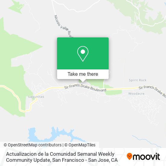 Actualizacion de la Comunidad Semanal Weekly Community Update map