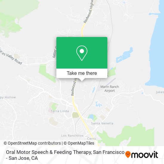Oral Motor Speech & Feeding Therapy map