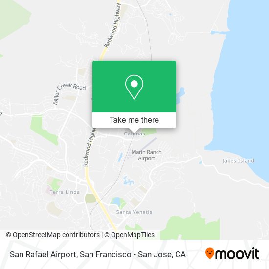 Mapa de San Rafael Airport