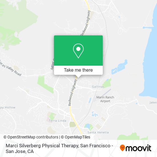 Mapa de Marci Silverberg Physical Therapy