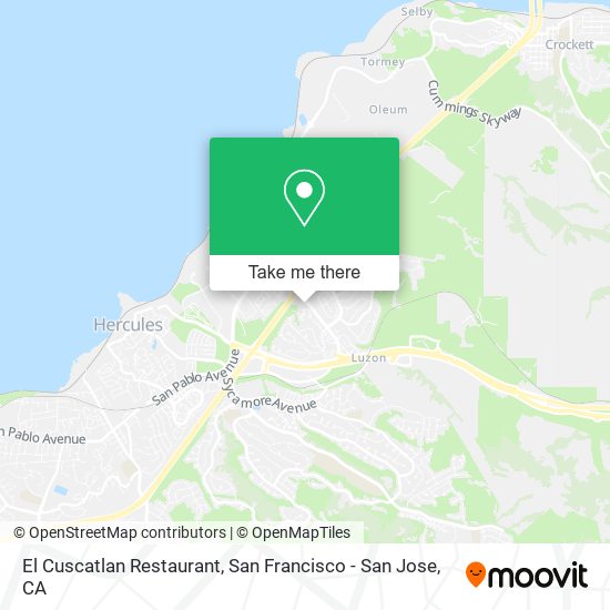 El Cuscatlan Restaurant map