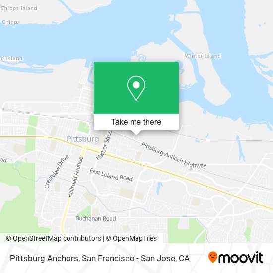 Pittsburg Anchors map