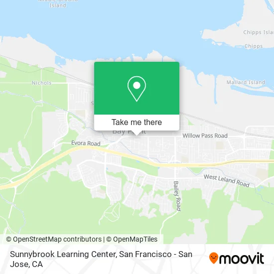 Sunnybrook Learning Center map