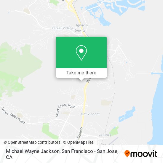 Michael Wayne Jackson map