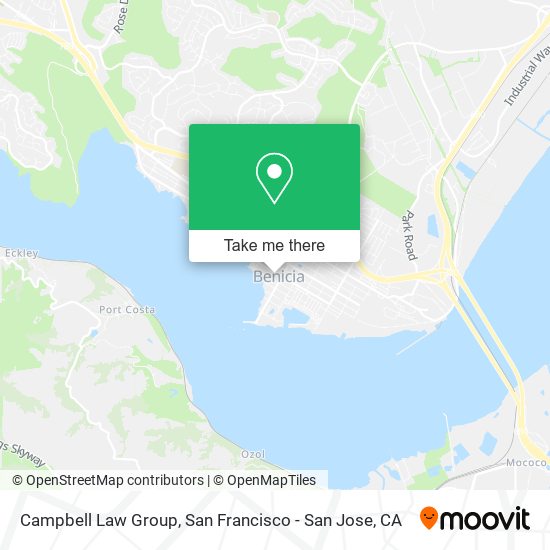 Campbell Law Group map