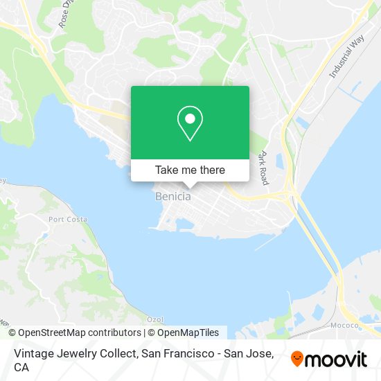 Vintage Jewelry Collect map