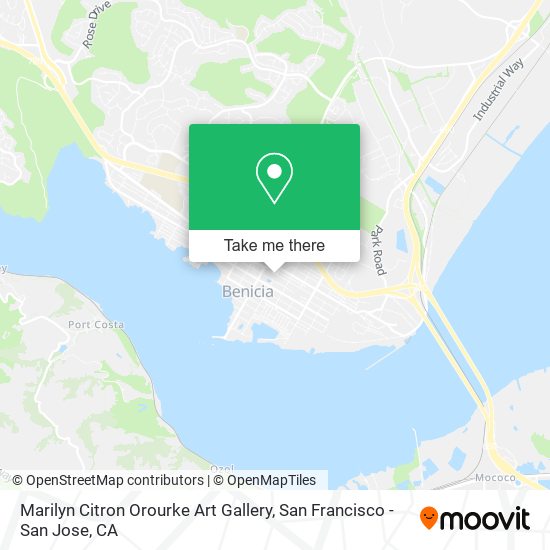 Marilyn Citron Orourke Art Gallery map