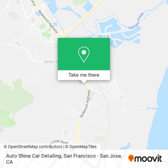 Mapa de Auto Shine Car Detailing