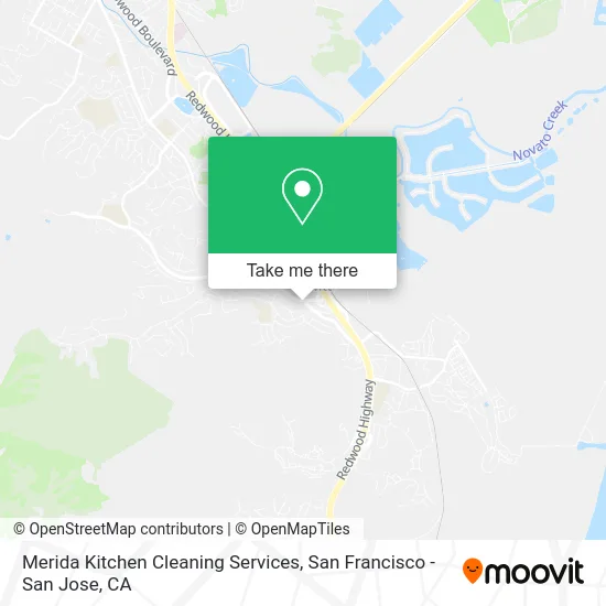 Merida Kitchen Cleaning Services map