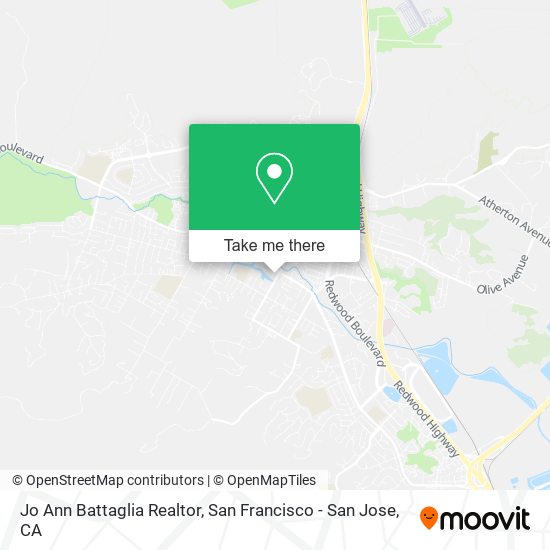 Jo Ann Battaglia Realtor map