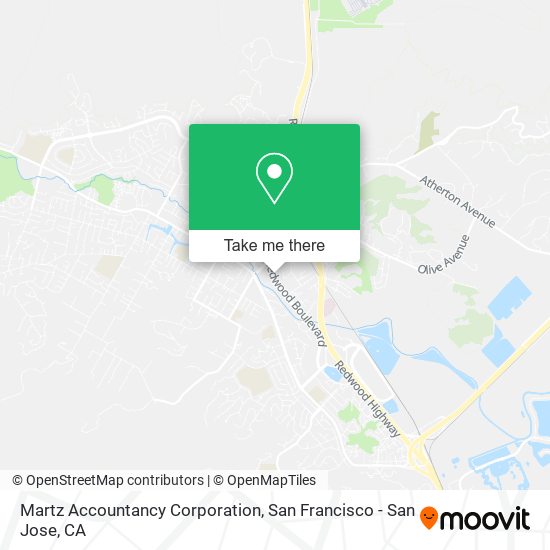 Mapa de Martz Accountancy Corporation