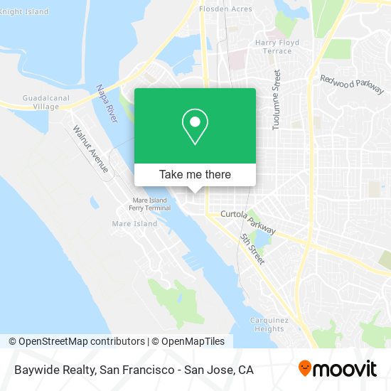 Baywide Realty map