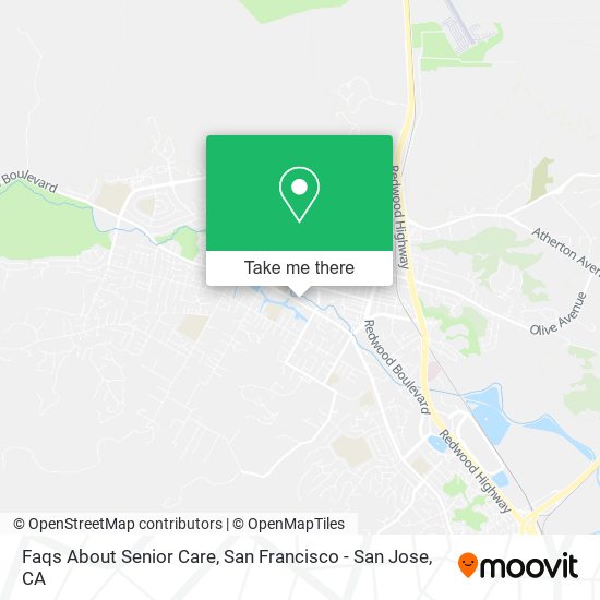 Faqs About Senior Care map