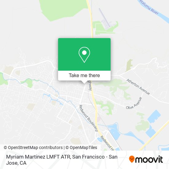 Mapa de Myriam Martinez LMFT ATR