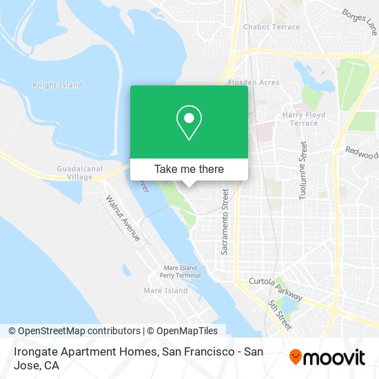Irongate Apartment Homes map