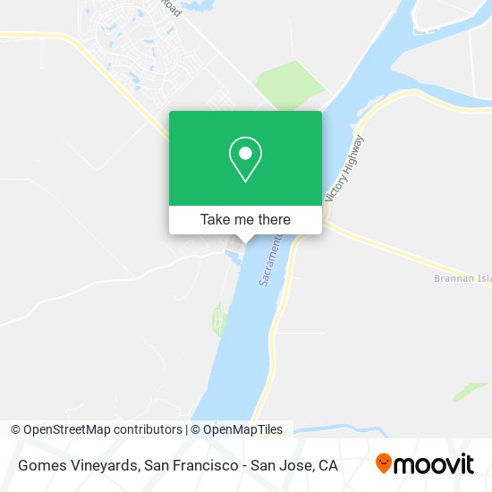 Gomes Vineyards map