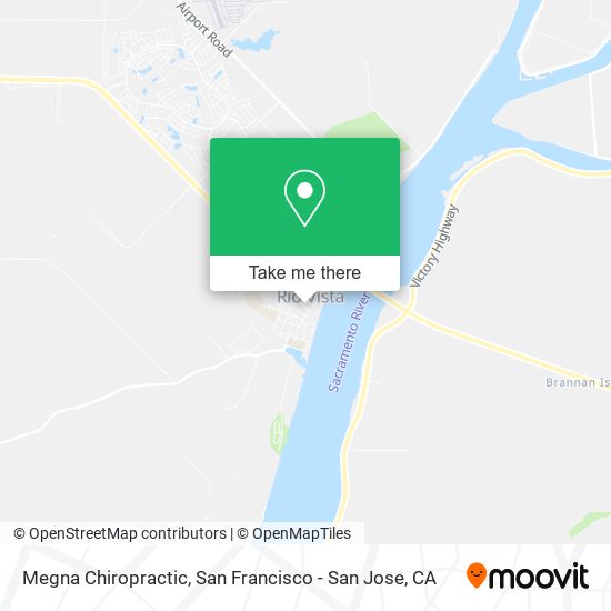 Mapa de Megna Chiropractic