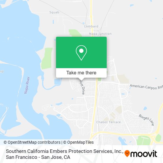 Southern California Embers Protection Services, Inc. map