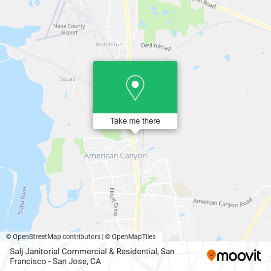 Salj Janitorial Commercial & Residential map
