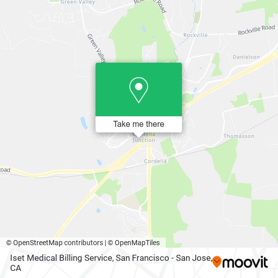 Mapa de Iset Medical Billing Service