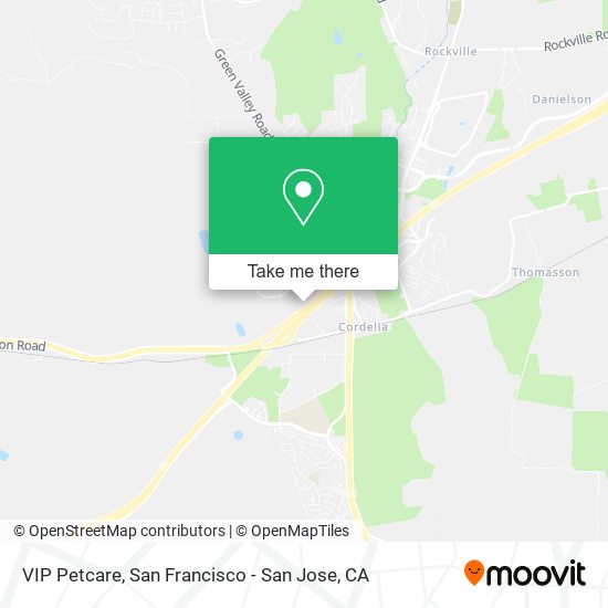 VIP Petcare map