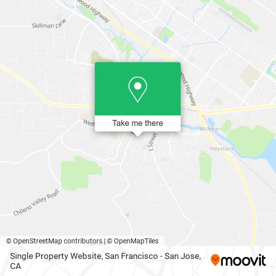 Single Property Website map