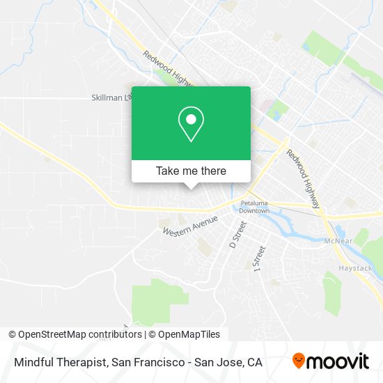Mindful Therapist map