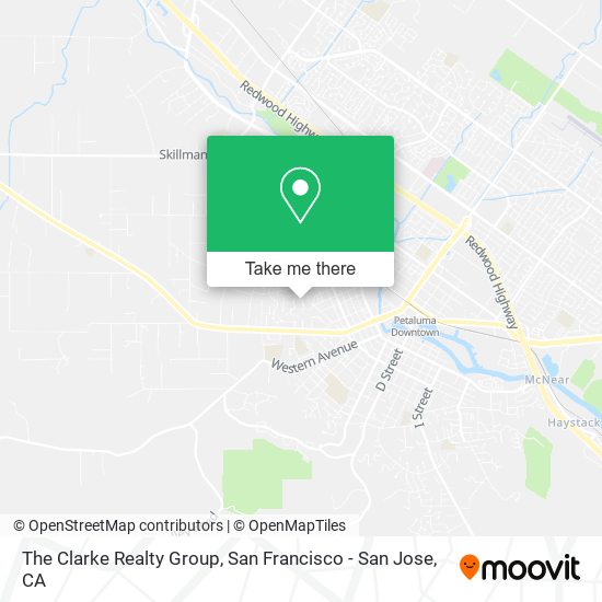 The Clarke Realty Group map