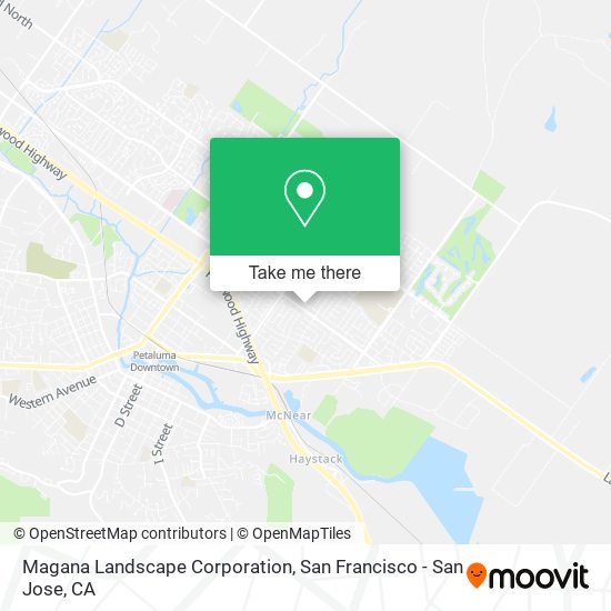 Magana Landscape Corporation map